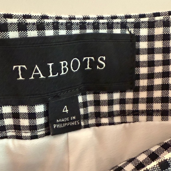 Talbots Black and White Houndstooth Suit - Picture 3 of 7